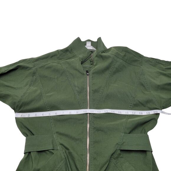 Athleta Lenox jumpsuit green boiler utility one piece - Picture 4 of 6